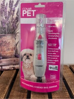 NEW SEALED Conair Pet Professional Corded Nail Grinder -A3